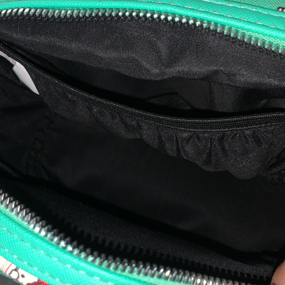 Hello Kitty Teal Mini Backpack with Cup Noodle Accents - Picture 7 of 10